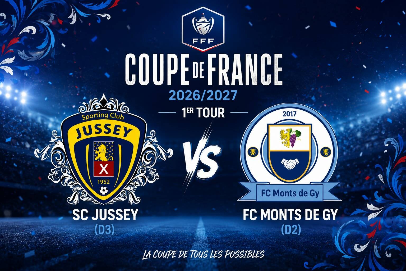 Tirage 1er Tour de Coupe de France