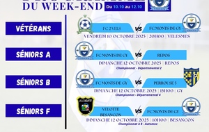 Programme du week-end S41