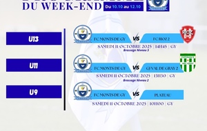 Programme du week-end S41