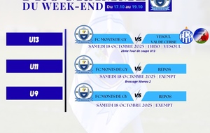 Programme du week-end S42