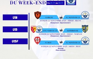 Programme du week-end S47