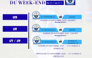Programme du week-end S48