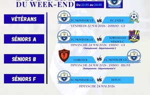 Programme du week-end S21