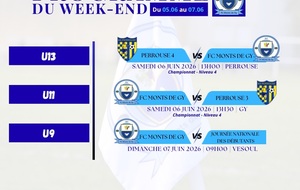 Programme du week-end S23
