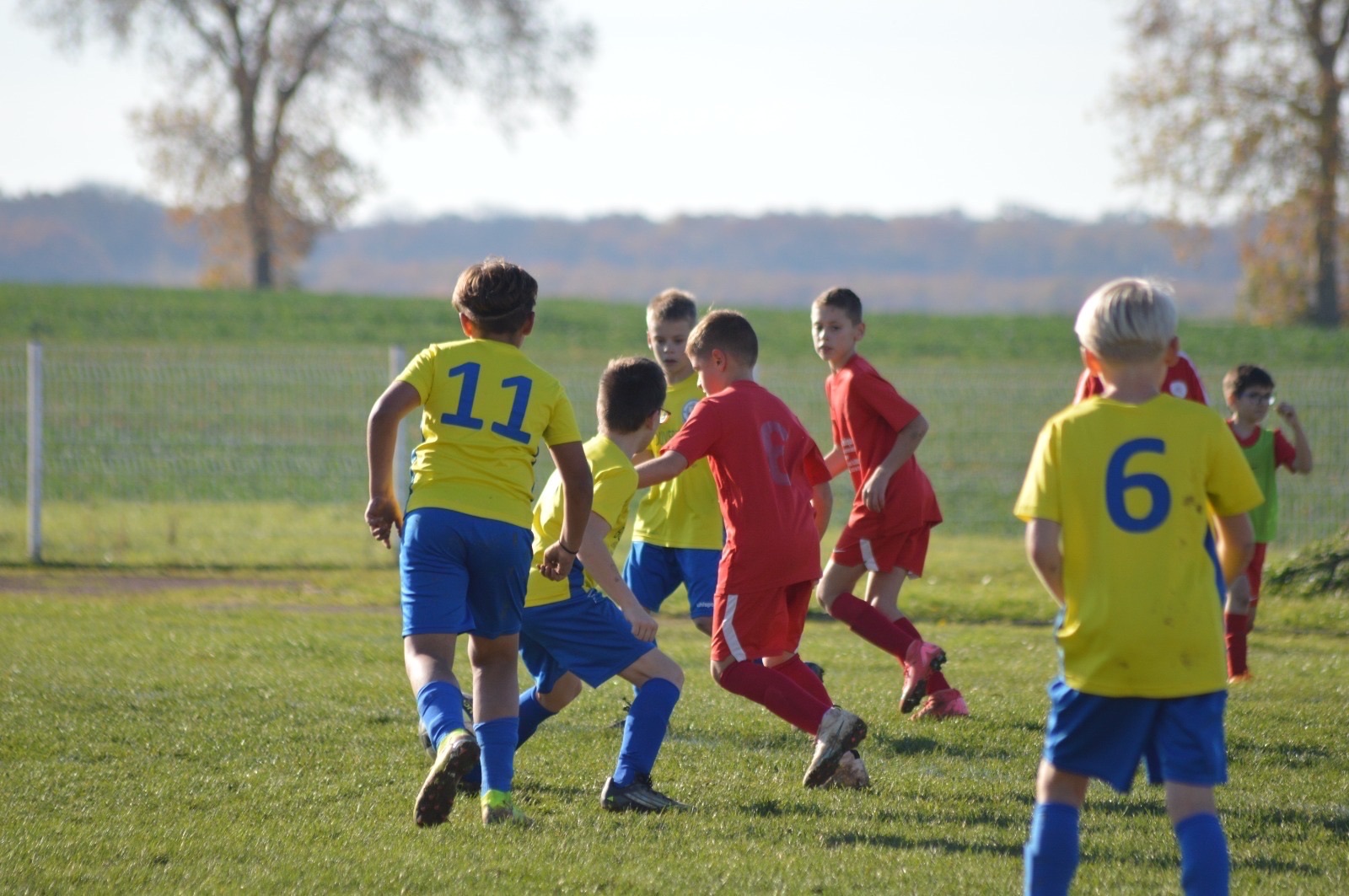 Retour en photos sur la rencontre U11 face à la Romaine