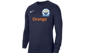 Maillot DRI-FIT Park VII manche longue + flocage &quot;orange&quot; (REF004)  