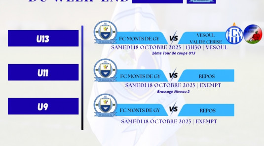Programme du week-end S42